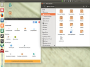 Unity Ubuntu 14.04 LTS + &iacute;cones Numix